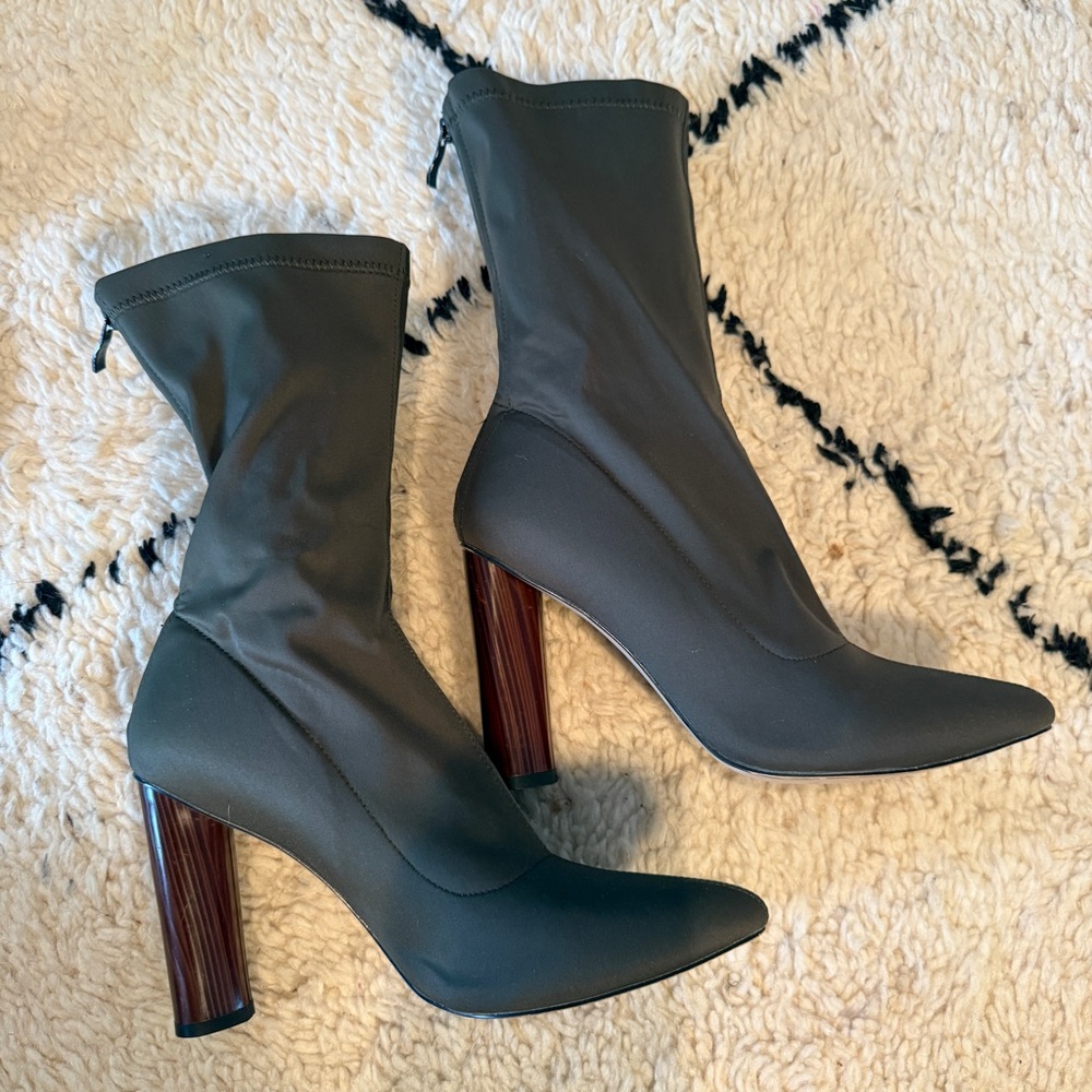Lamoda Olive Green Boots